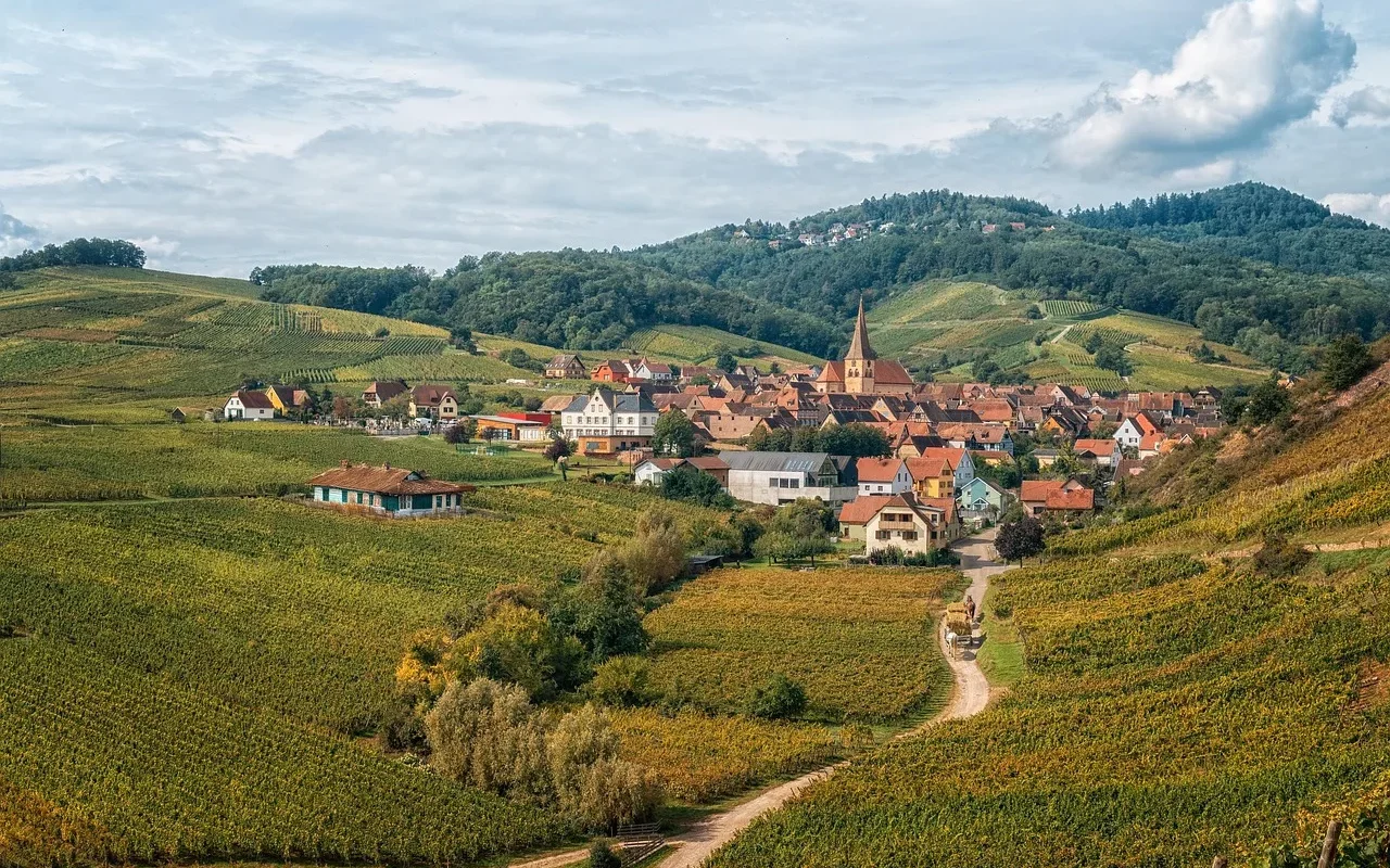 Selestat, centre-ville alsacien entre Colmar et Strasbourg
