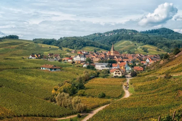 Selestat, centre-ville alsacien entre Colmar et Strasbourg