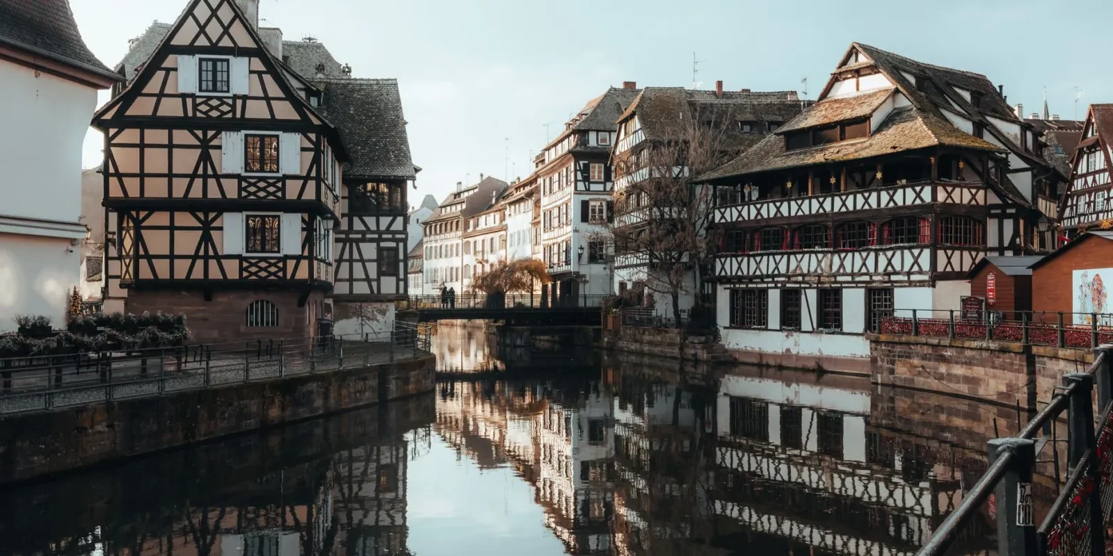 Canaux de la Petite France a Strasbourg